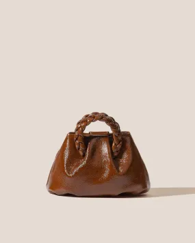 Bombon Crinkled Glossy Small Crossbody Bag