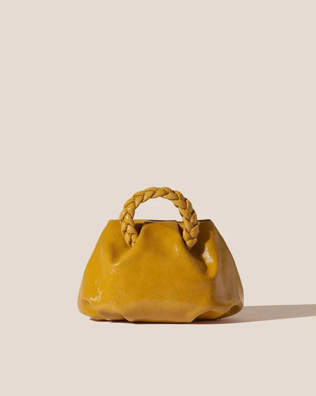 Bombon Crinkled Glossy Small Crossbody Bag