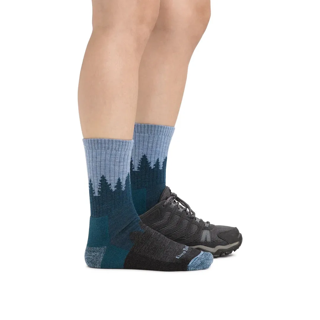 Darn Tough Women's Treeline Micro Crew Midweight Hiking Sock 1971 - Light Denim