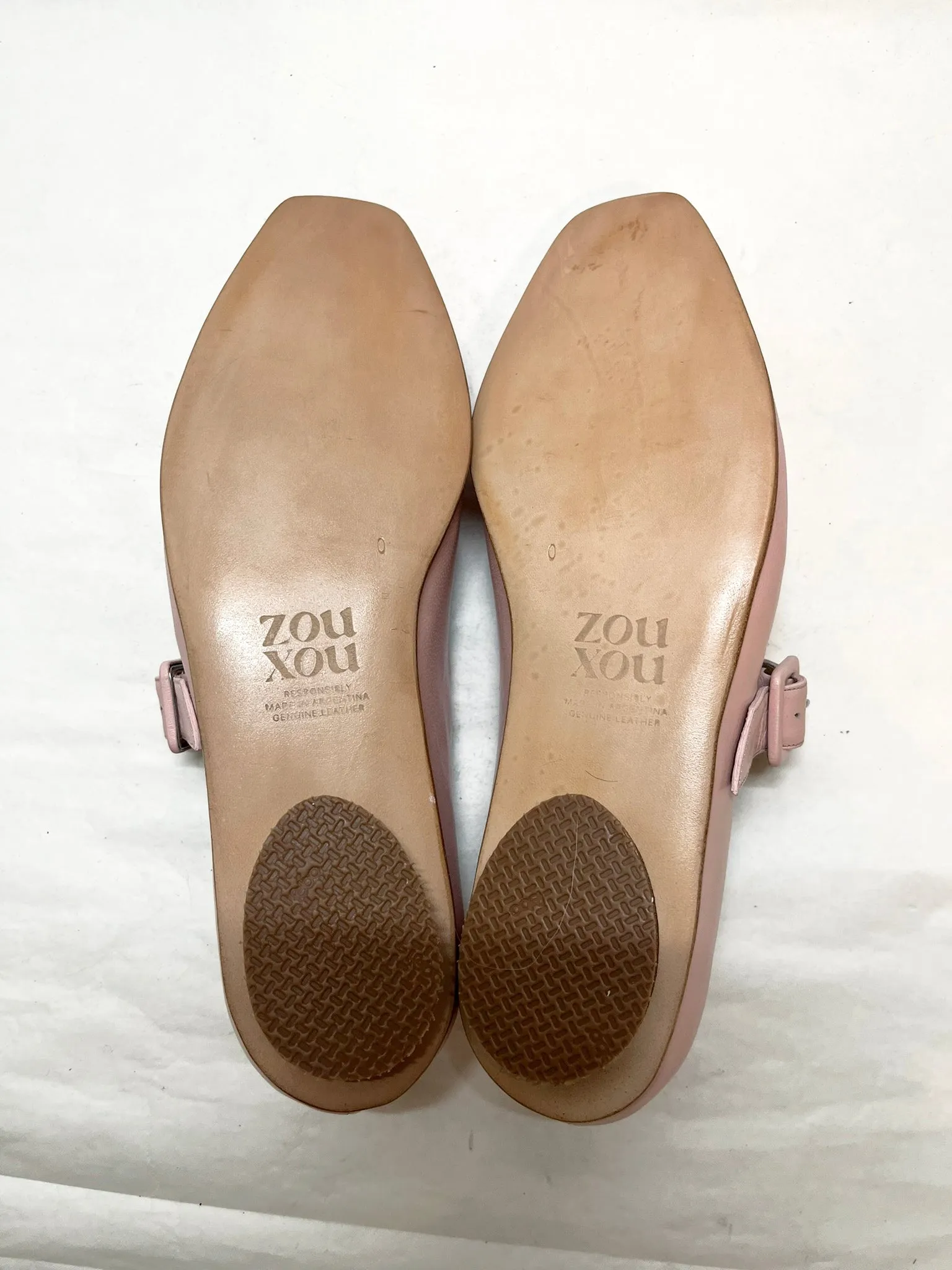 Eugenia Flat in Pale Pink Size 40