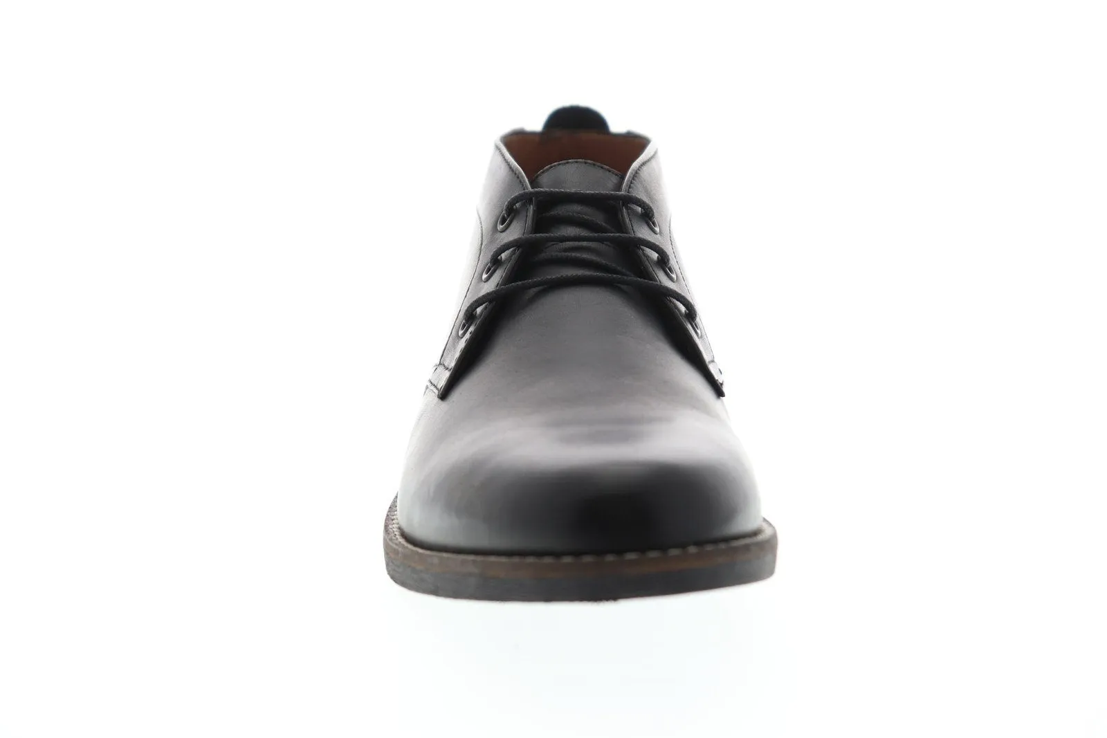 Frank Wright Gee II MFW507 Mens Black Leather Lace Up Chukkas Boots