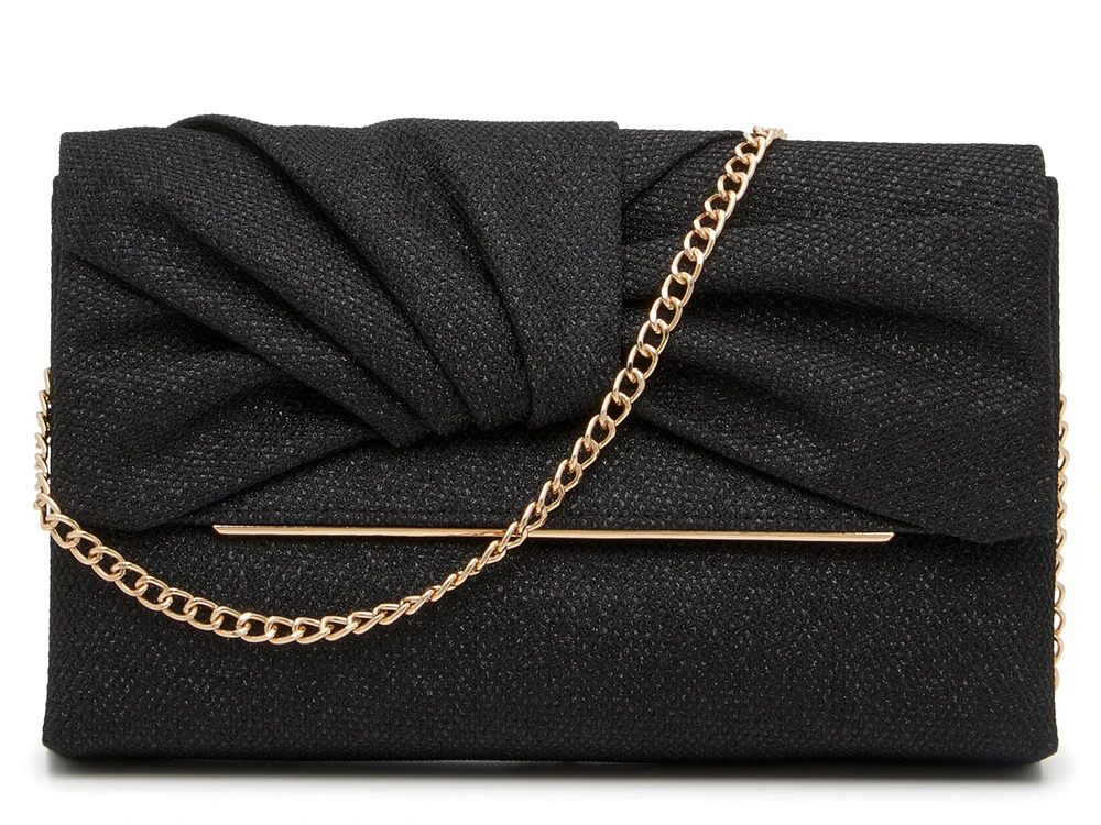 Glitter Bow Clutch
