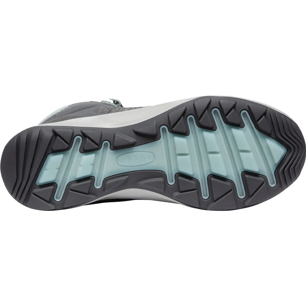 Keen Terradora Flex Mid Waterproof Hiking Boot Magnet/Cloud Blue (Women's)