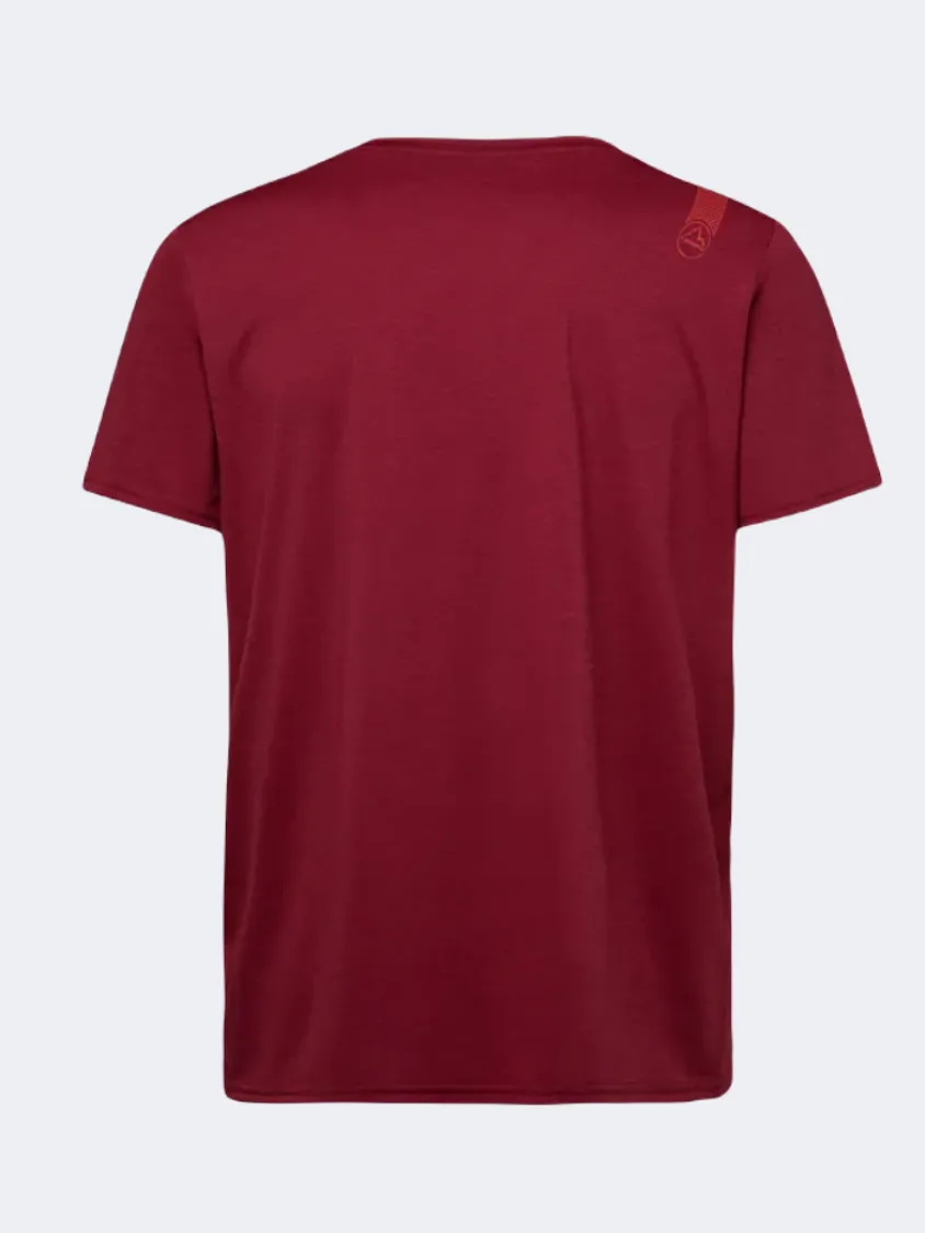 La Sportiva Tracer Men Hiking T-Shirt Sangria