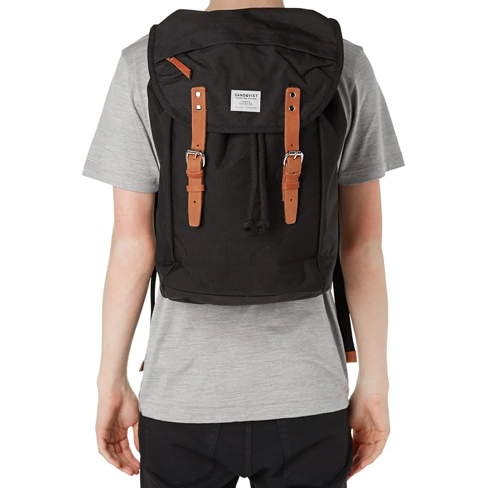 Sandqvist Hans Hiking BackpackBlack