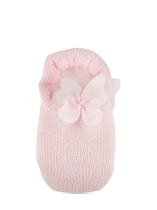 Story Loris   Cotton blend headband & booties 