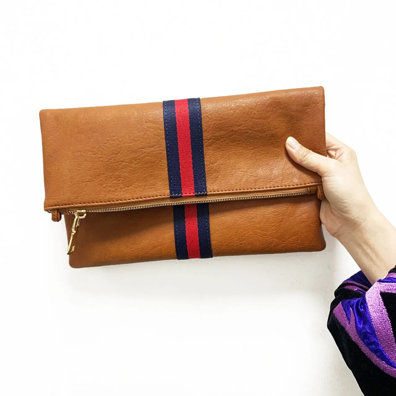 Toni Foldover Clutch
