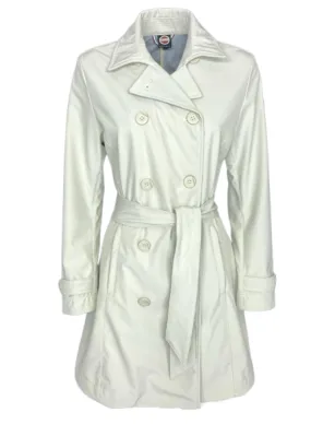 TRENCH DONNA BIANCO DOPPIOPETTO